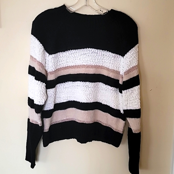FOREVER 21 Stripe Sweater Size L - Picture 1 of 8